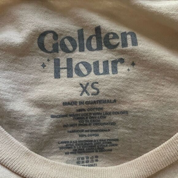 Pacsun Golden Hour Y2K Live To Ride Moto Baby T-Shirt Womens Size XS - Picture 5 of 5